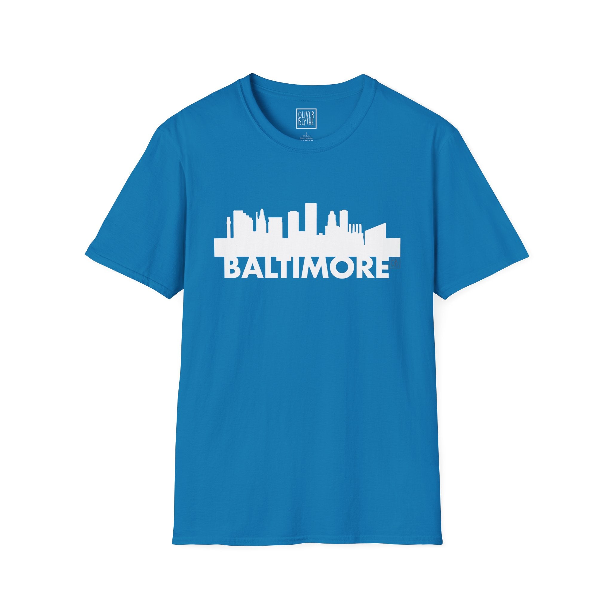 Adult Baltimore Skyline Tee – Oliver Blythe - Main Image
