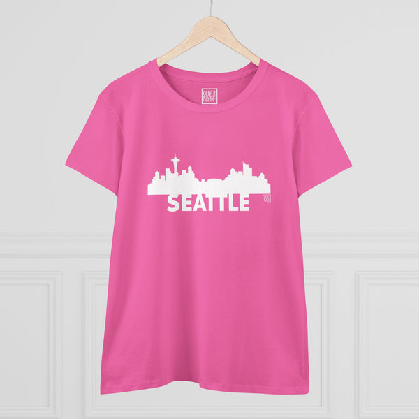 Oliver Blythe Women's Seattle Skyline T-shirt