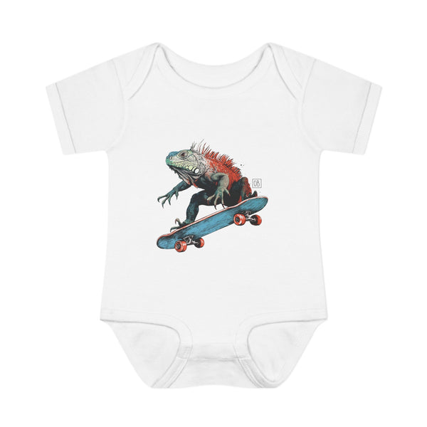 Infant Iguana Roll Onesie