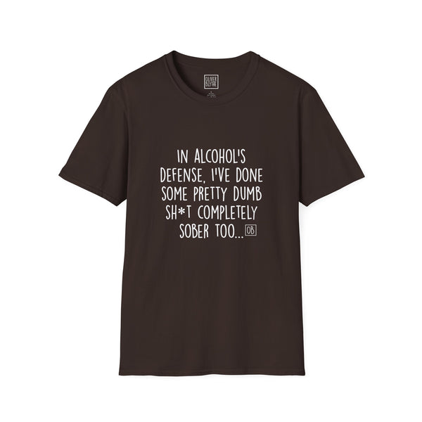 Adult In Alcohol's Defense Tee