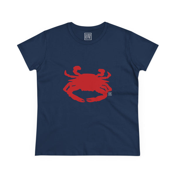 Oliver Blythe Women's Maryland Blue Crab T-shirt