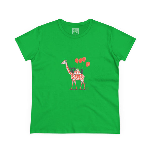 Women's Giraffe & Mice Party Tee