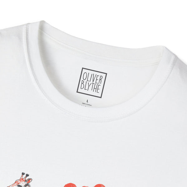 Adult Giraffe & Mice Party Tee