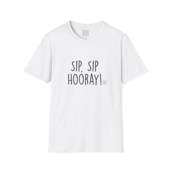 Adult Sip Sip Hooray Tee