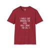 Adult Quit Drinking For Good Tee