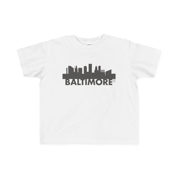 Toddler Baltimore Skyline Tee