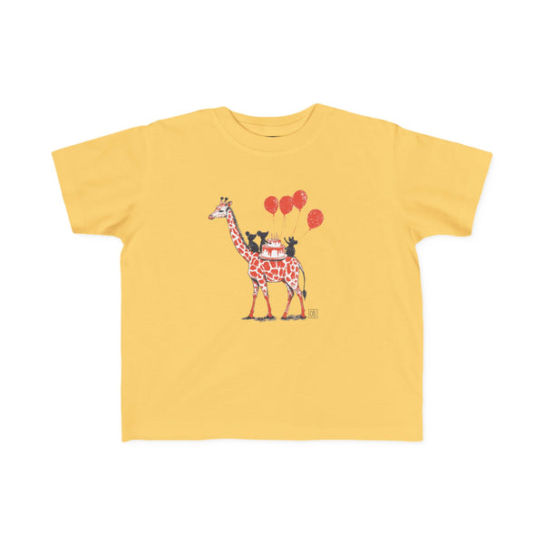 Toddler Giraffe & Mice Party Tee