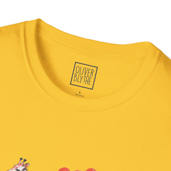 Adult Giraffe & Mice Party Tee