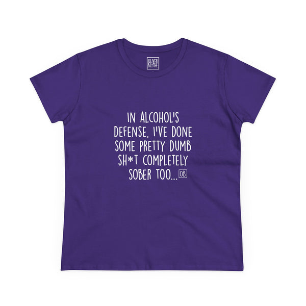 Women's Alcohol's Defense Tee