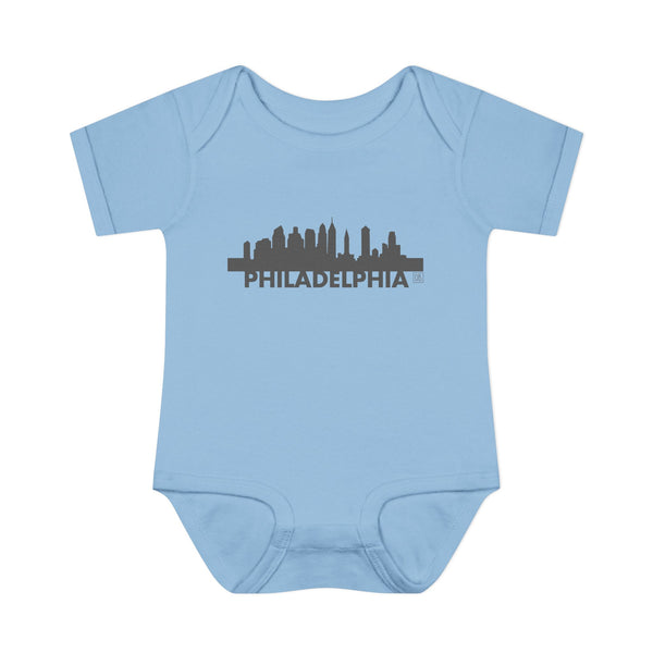 Infant Philadelphia Skyline Onesie