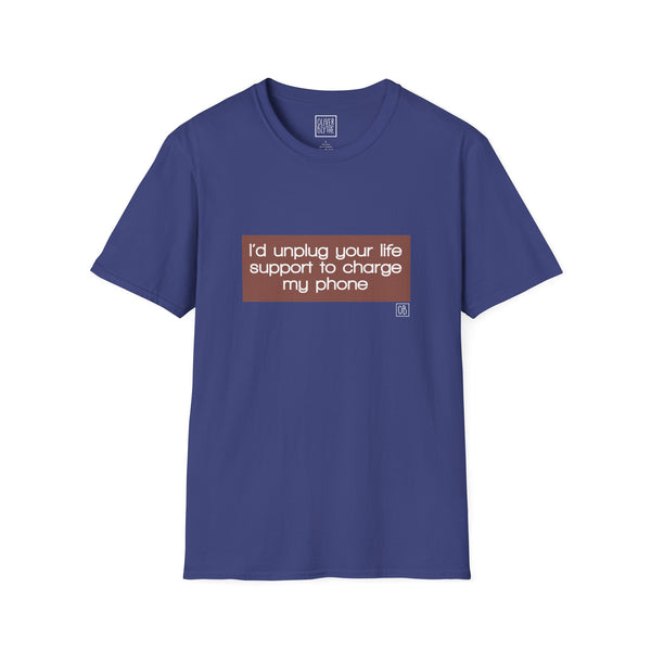 Adult Charge My Phone Tee