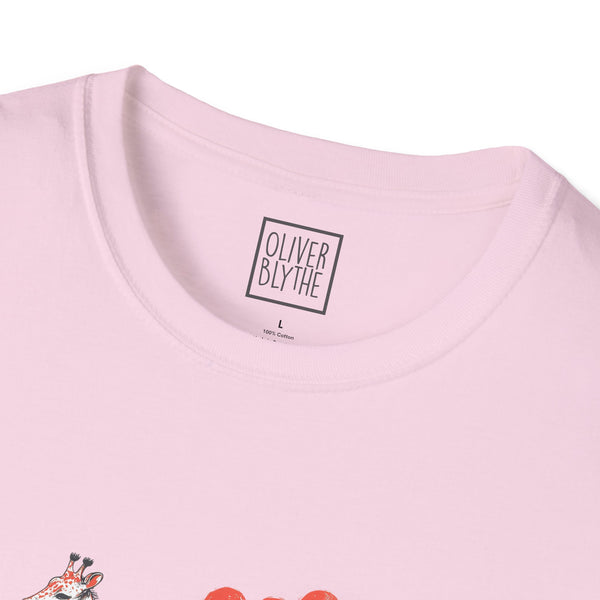 Adult Giraffe & Mice Party Tee
