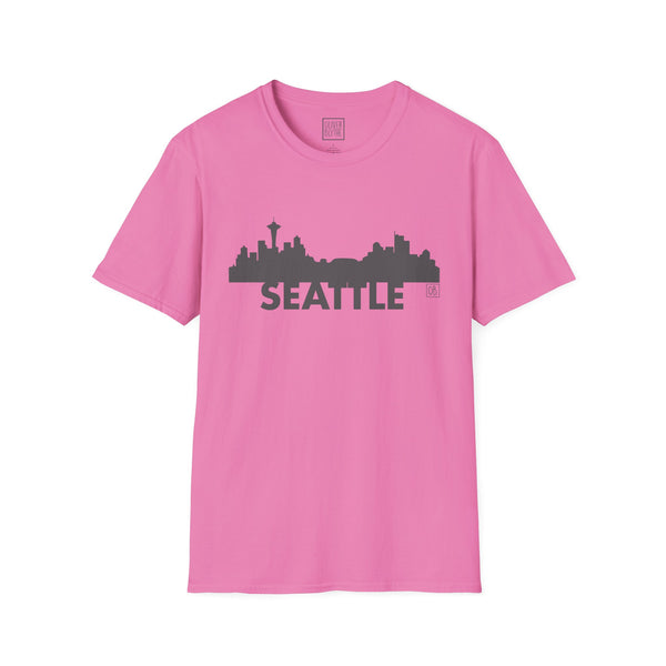 Oliver Blythe Adult Seattle Skyline T-shirt