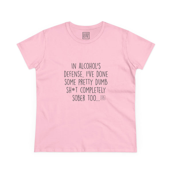 Women's Alcohol's Defense Tee