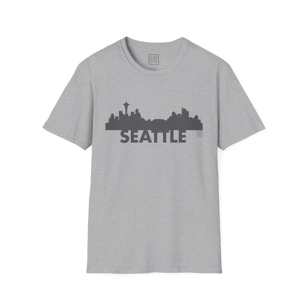Oliver Blythe Adult Seattle Skyline T-shirt