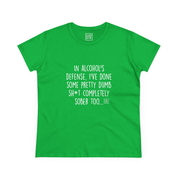 Women's Alcohol's Defense Tee