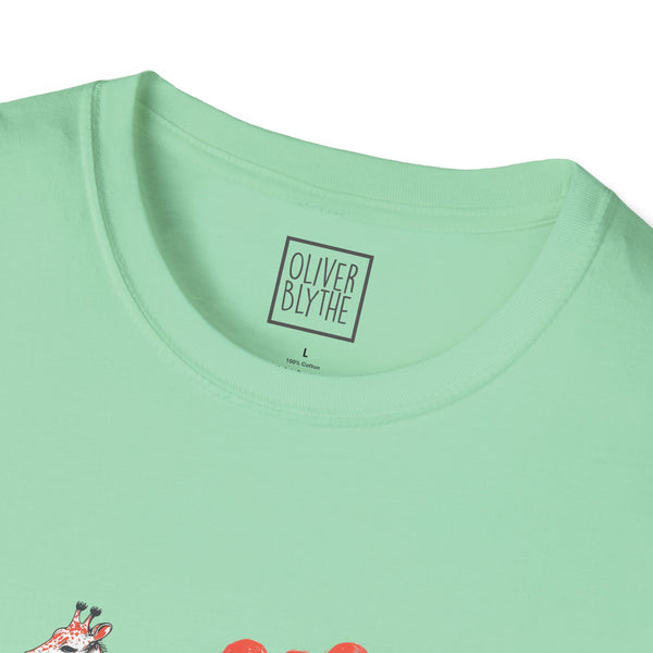 Adult Giraffe & Mice Party Tee