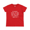Women's Alcohol's Defense Tee