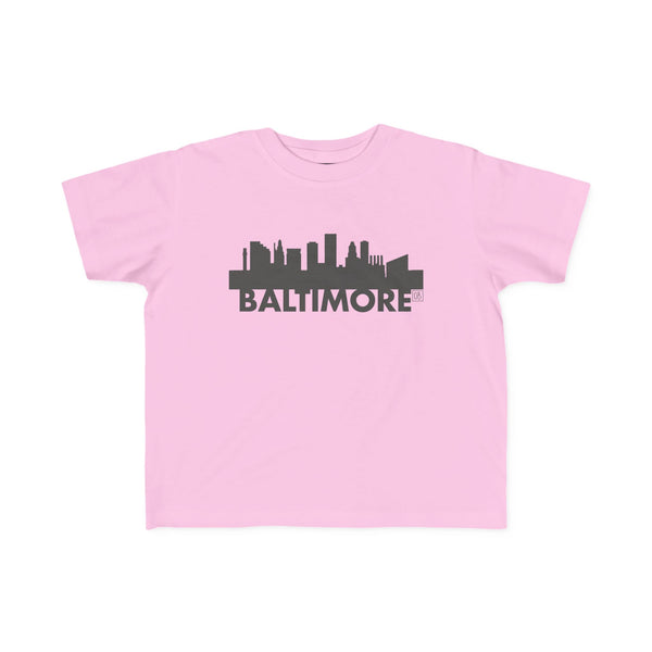 Toddler Baltimore Skyline Tee