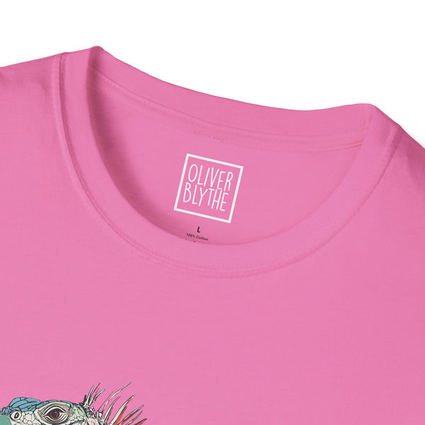 Oliver Blythe Adult Iguana Roll Skateboard T-shirt