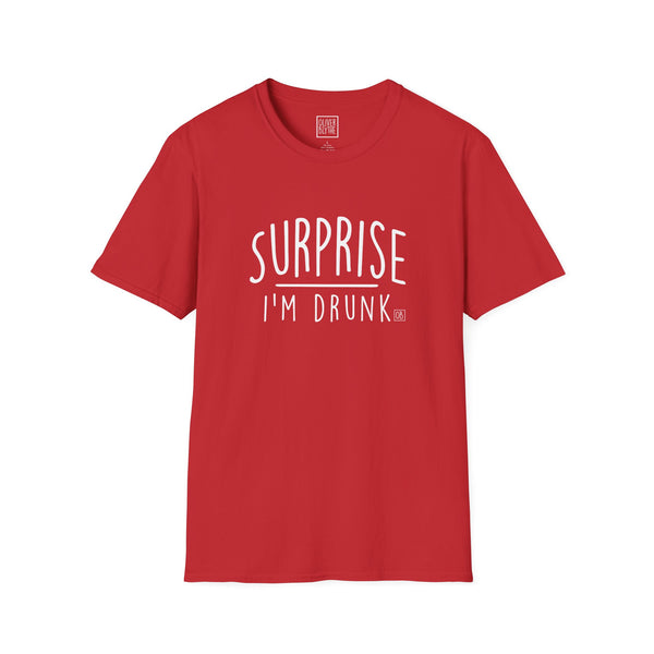 Oliver Blythe Adult Surprise I'm Drunk T-shirt