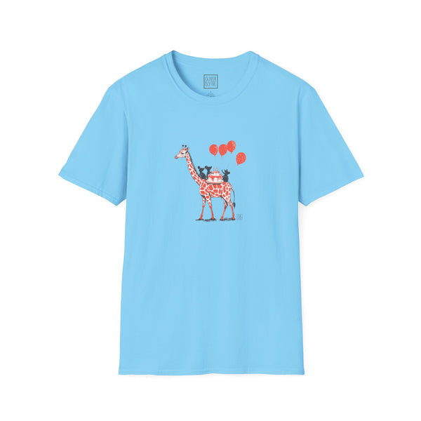 Adult Giraffe & Mice Party Tee