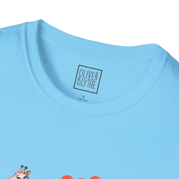 Adult Giraffe & Mice Party Tee