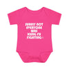 Infant Surely Not Everyone Was Kung Fu Fighting Onesie