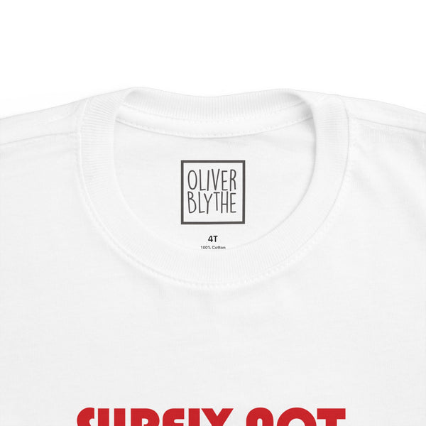 Toddler Surely Not Everyone Was Kung Fu Fighting Tee