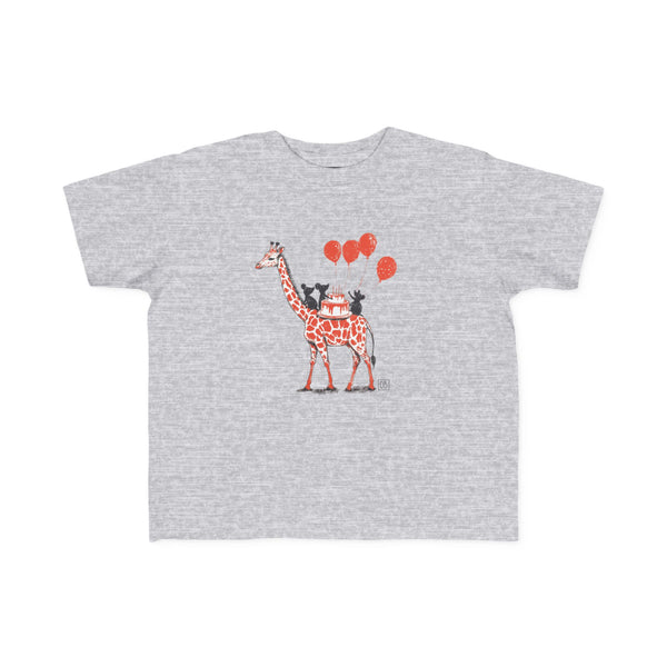 Toddler Giraffe & Mice Party Tee