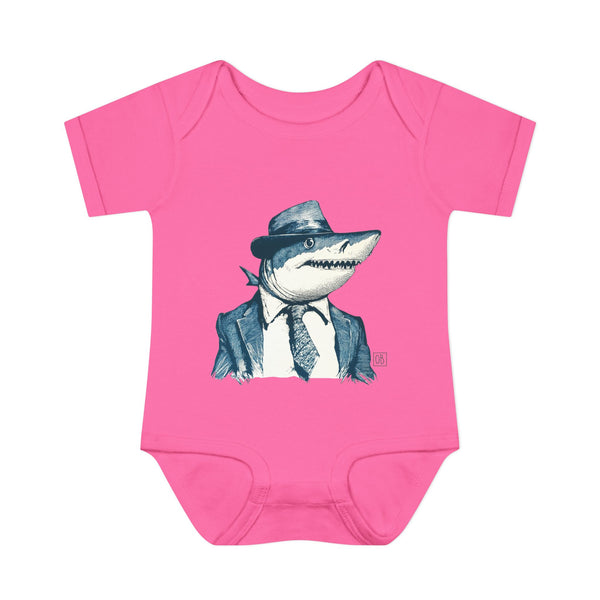 Infant Shark Boss Onesie