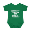Infant Surely Not Everyone Was Kung Fu Fighting Onesie