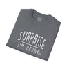 Oliver Blythe Adult Surprise I'm Drunk T-shirt