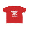 Toddler Surely Not Everyone Was Kung Fu Fighting Tee