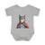 Infant Cat Hero Onesie