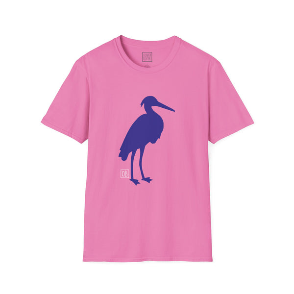 Adult Great Blue Heron Tee