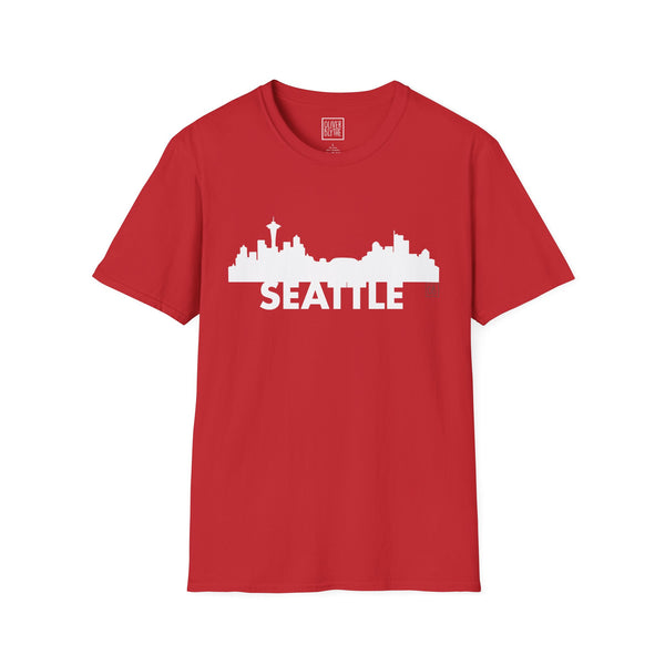 Oliver Blythe Adult Seattle Skyline T-shirt