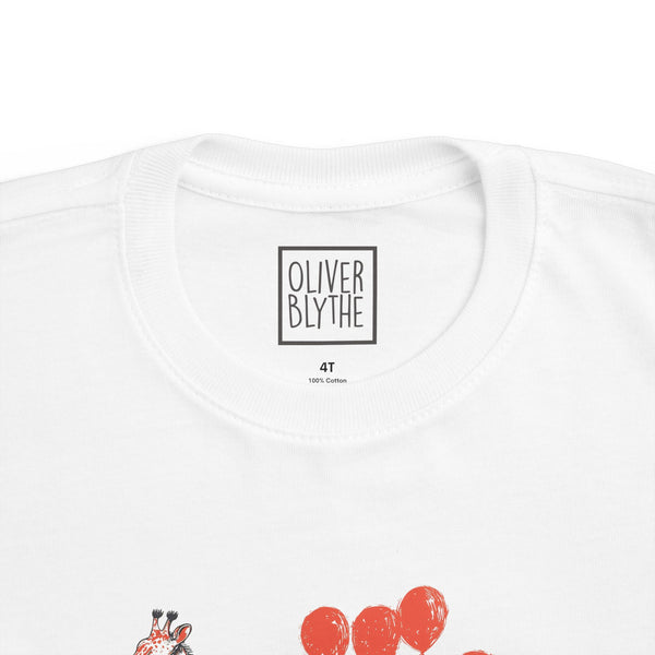 Toddler Giraffe & Mice Party Tee