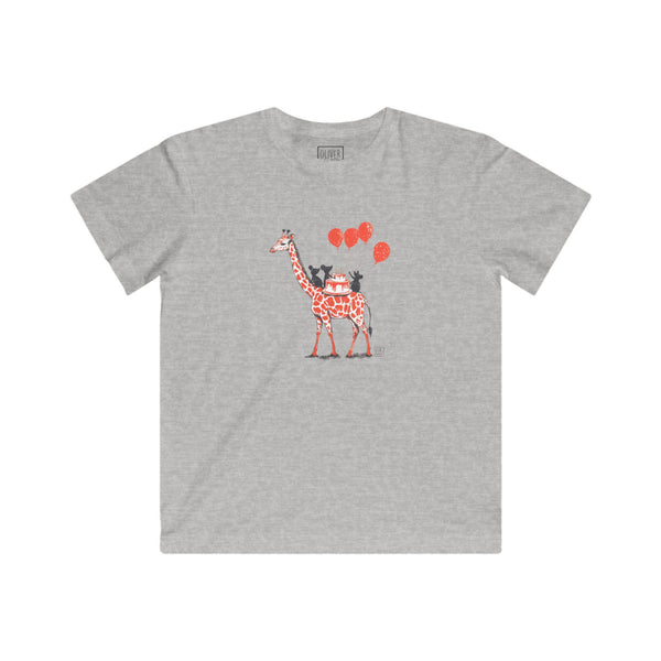 Oliver Blythe Kids Giraffe & Mice Party T-shirt