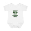 Infant Sorry About What Happens Later Onesie