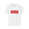 Adult If I Throw A Stick Tee