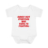 Infant Surely Not Everyone Was Kung Fu Fighting Onesie