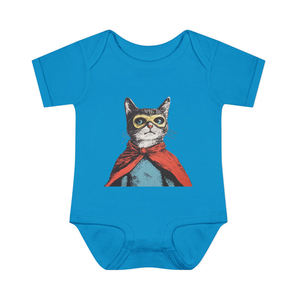 Infant Cat Hero Onesie