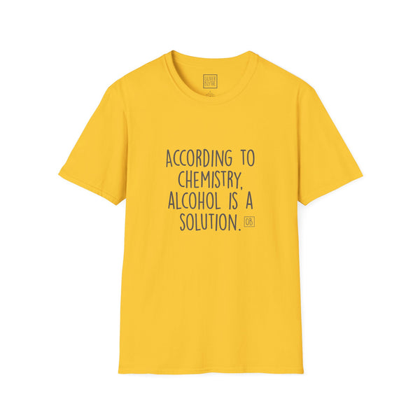 Adult According To Chemistry Tee