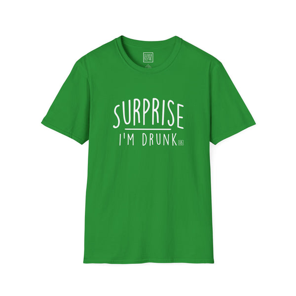 Oliver Blythe Adult Surprise I'm Drunk T-shirt