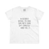 Women's Alcohol's Defense Tee