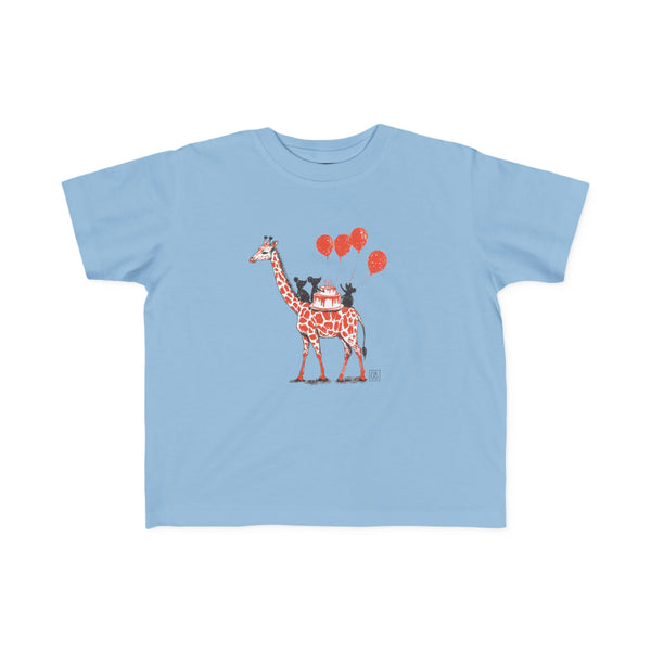 Toddler Giraffe & Mice Party Tee