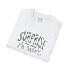 Oliver Blythe Adult Surprise I'm Drunk T-shirt