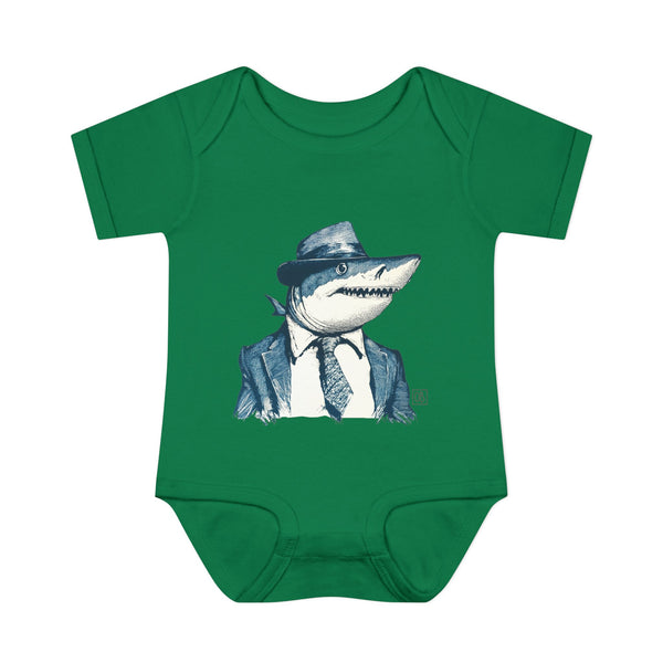 Infant Shark Boss Onesie