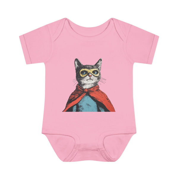 Infant Cat Hero Onesie